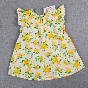 NWT Sweet Magnolia Toddler Top Size 2T Yellow Roses